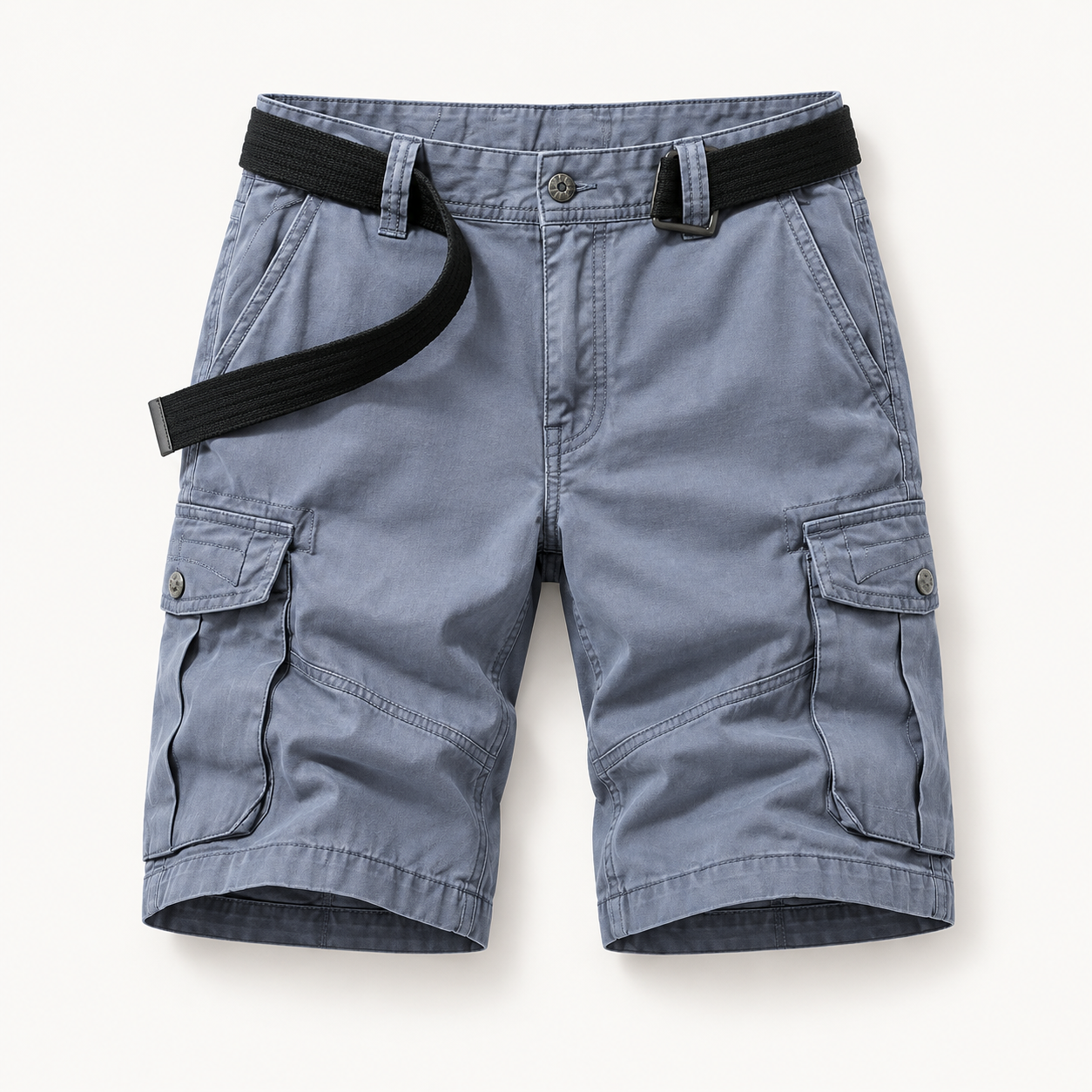 RELAXED FIT CARGO SHORTS