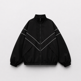 FASHION HOODIE WITH A SPECIAL STRIPE