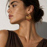 SOLÉA RED EARRINGS