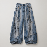 SKETCH WIDE LEG JEANS
