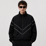 FASHION HOODIE WITH A SPECIAL STRIPE