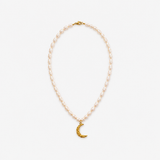 MOON PEARL NECKLACE