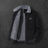 'STACC' Autumn and winter corduroy coat with wool for men