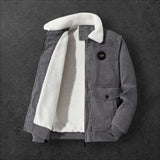 'STACC' Autumn and winter corduroy coat with wool for men