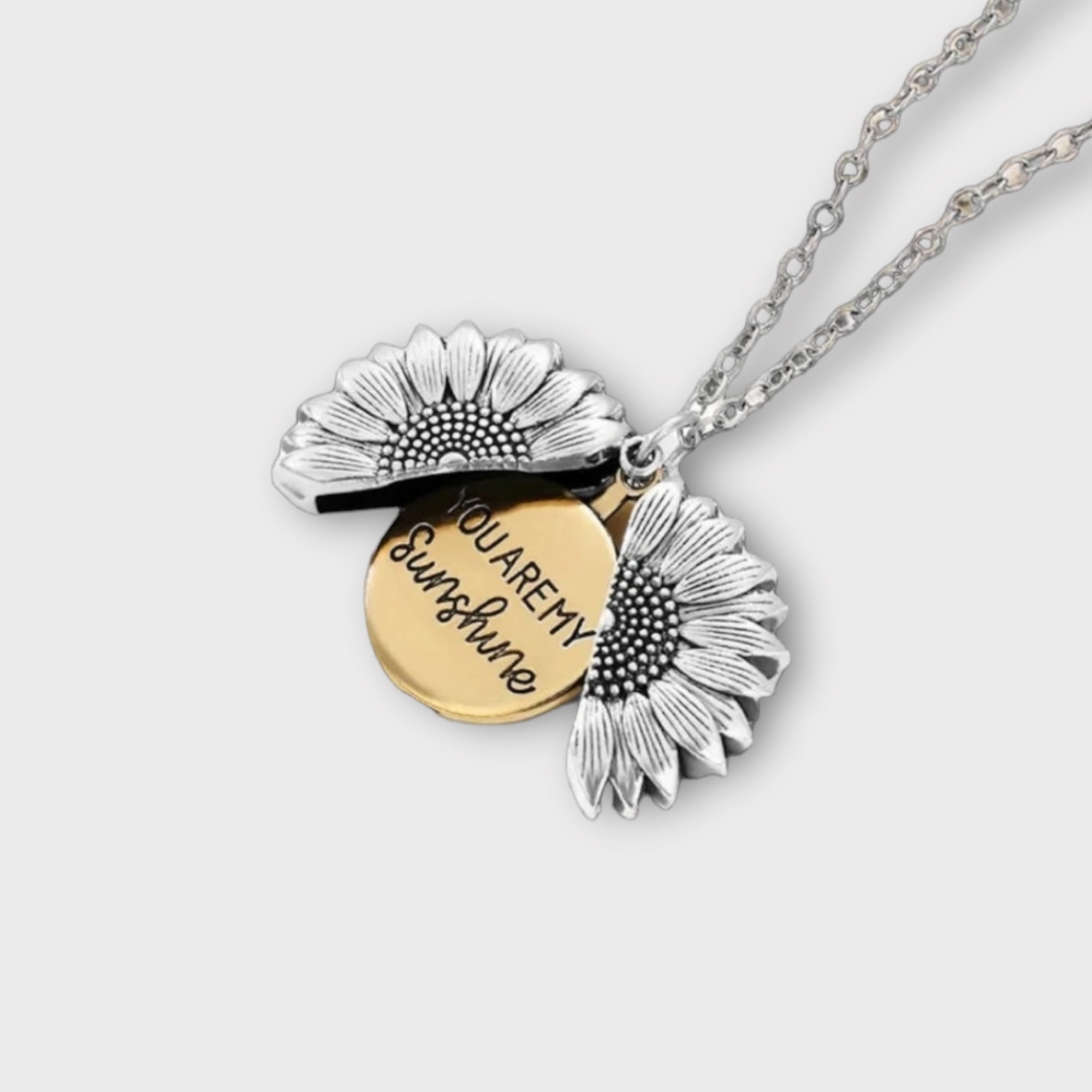 'SUNE' Open sunflower pendant jewelry