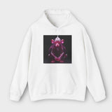 'HOMB' Hooded Sweatshirt Purple diamond monkey Men and Women