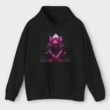 'HOMB' Hooded Sweatshirt Purple diamond monkey Men and Women