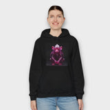 'HOMB' Hooded Sweatshirt Purple diamond monkey Men and Women