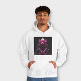 'HOMB' Hooded Sweatshirt Purple diamond monkey Men and Women