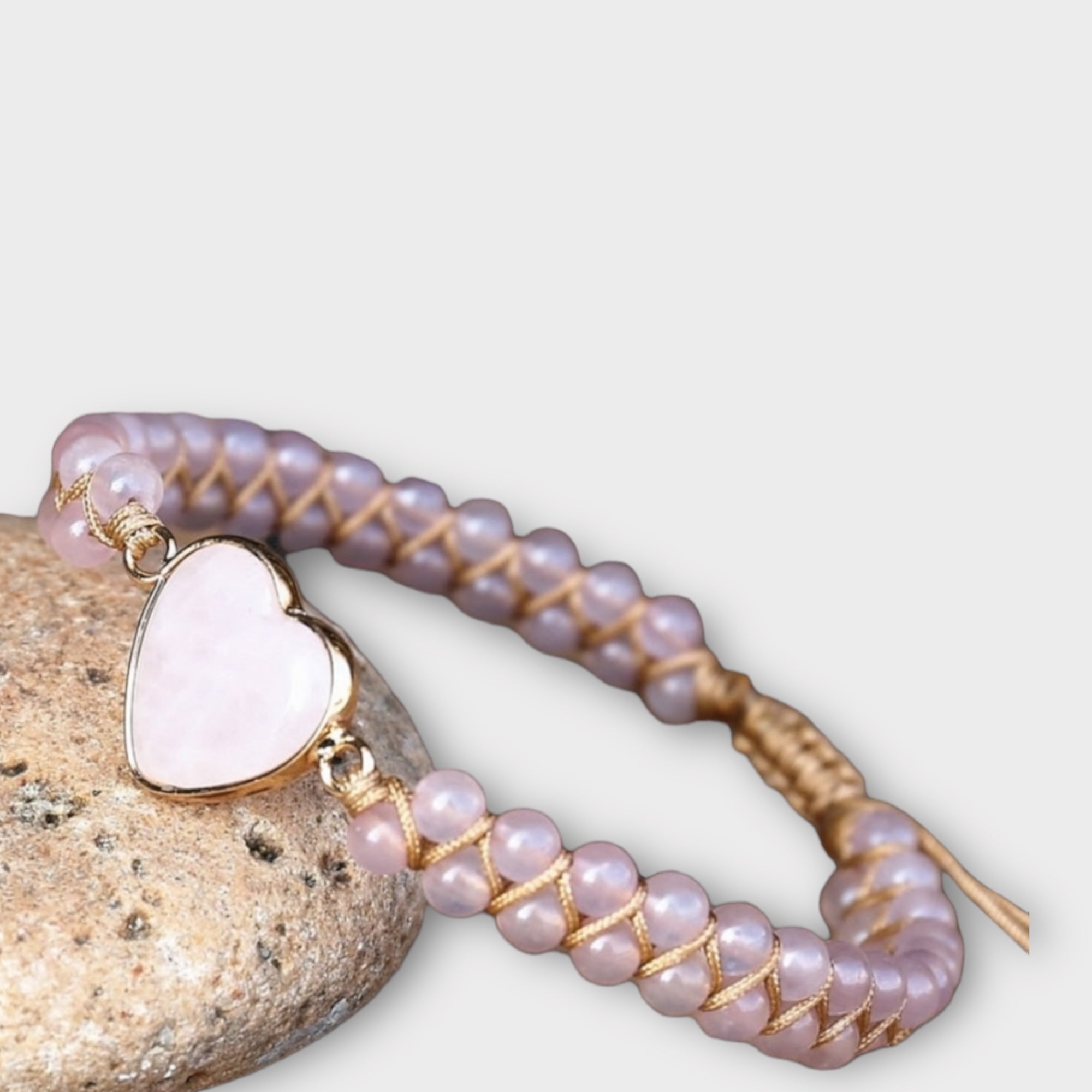 'XOO' Heart shaped stone bracelet for women