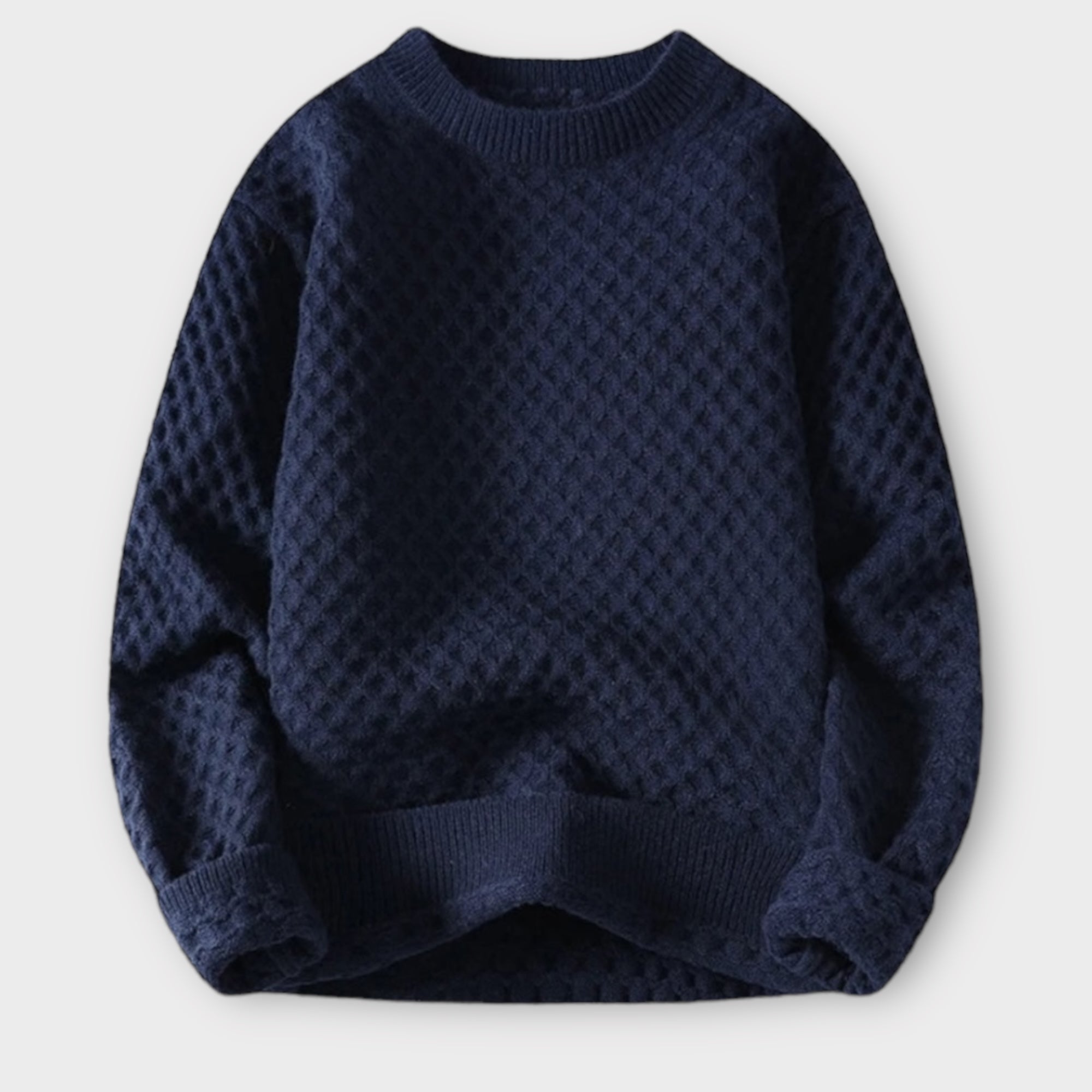 'DSFE' New knitted sweater one color for men