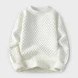 'DSFE' New knitted sweater one color for men