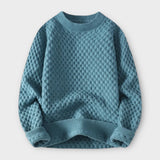 'DSFE' New knitted sweater one color for men