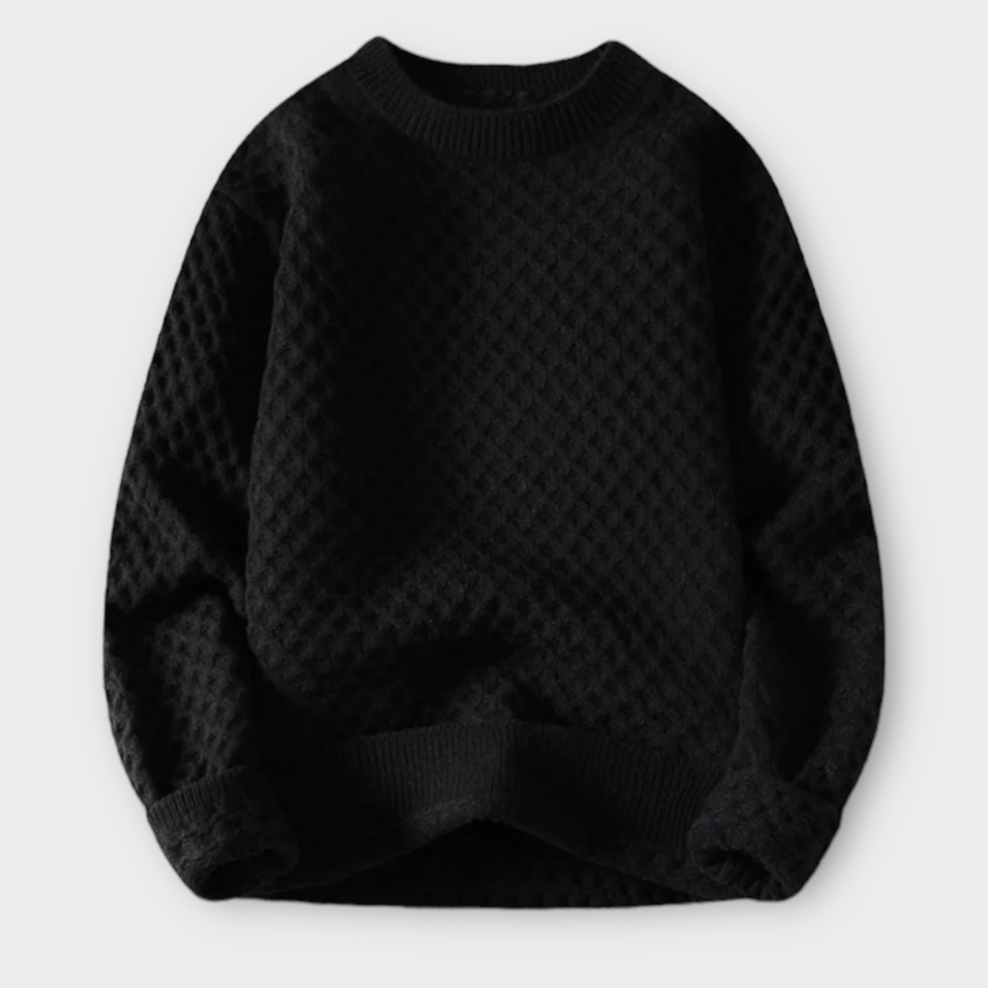 'DSFE' New knitted sweater one color for men