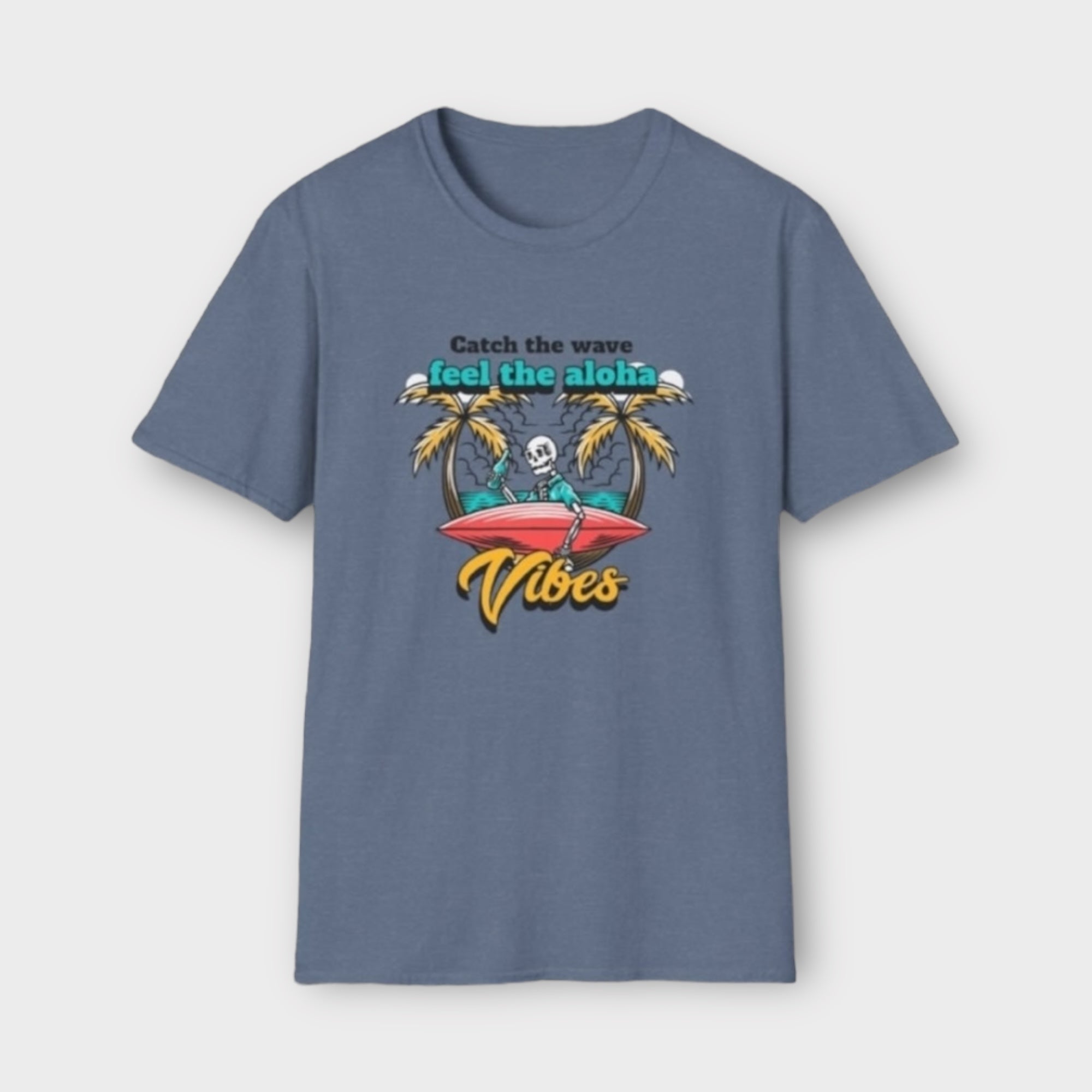 'HTT' Feel the aloha shirt for men