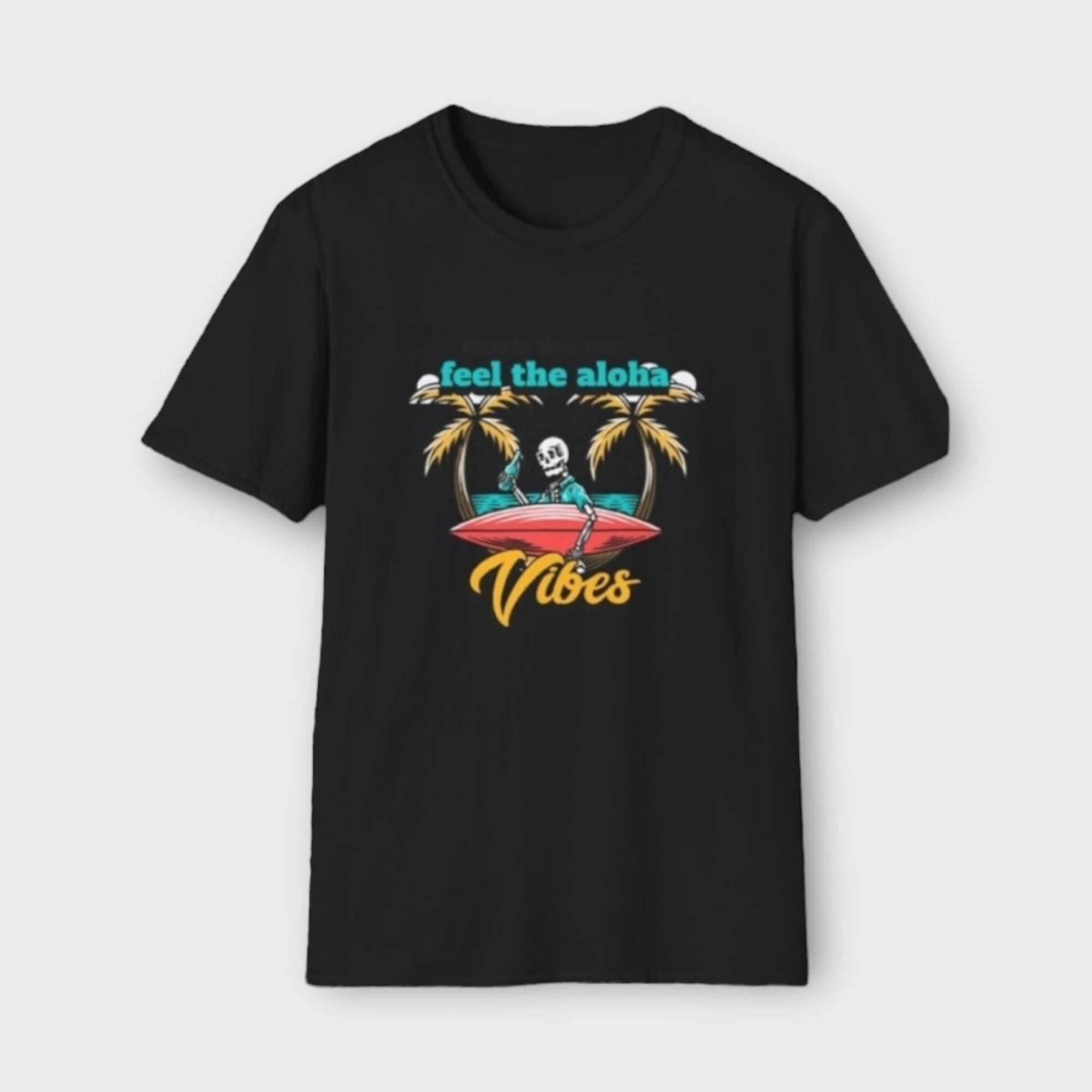 'HTT' Feel the aloha shirt for men