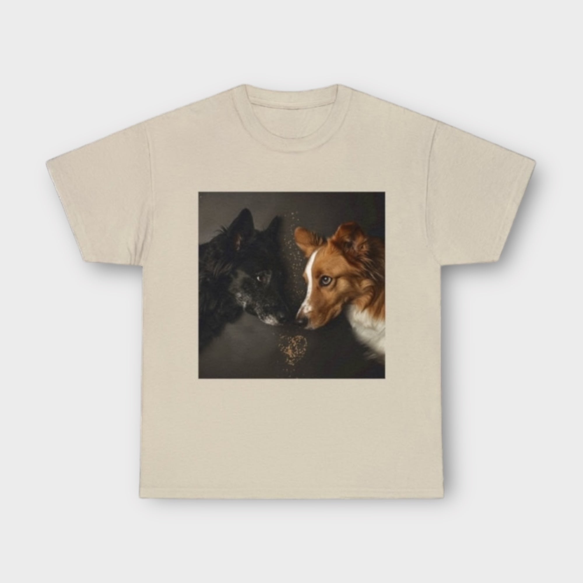 'FYUY' T-shirt two dogs looking at each other