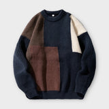 'EEOE' New color block sweater for men