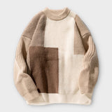 'EEOE' New color block sweater for men