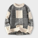 'BTUO' Warm sweater full of fashion for men