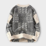 'BTUO' Warm sweater full of fashion for men