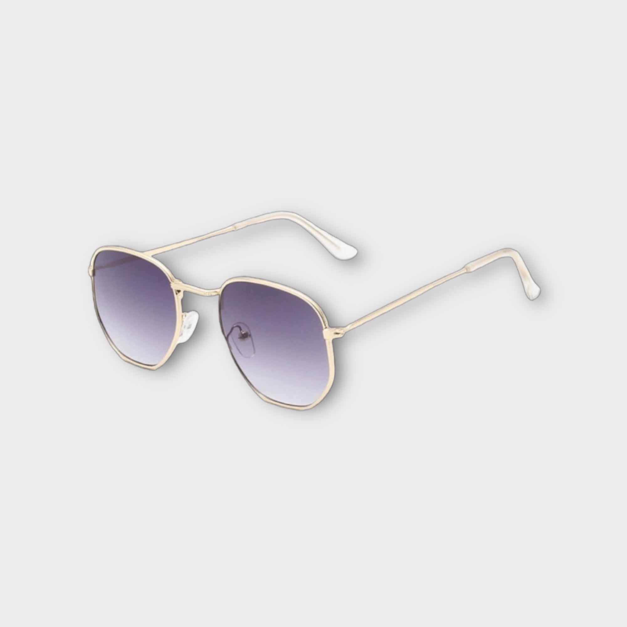 'BVS' Metal Square Sunglasses Woman