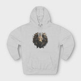 'OOHO' Lion's wool hoodie