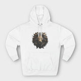 'OOHO' Lion's wool hoodie