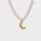 'BOGU' Special Moon Pearl Necklace