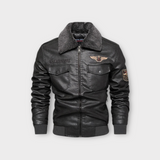 ‘VIFO’ Fashionable American style leather jacket