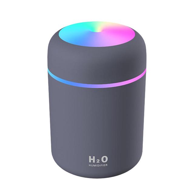 Latower™ - Portable 300ml Electric Air Humidifier + USB Cool Mist Sprayer with Colorful Night Light
